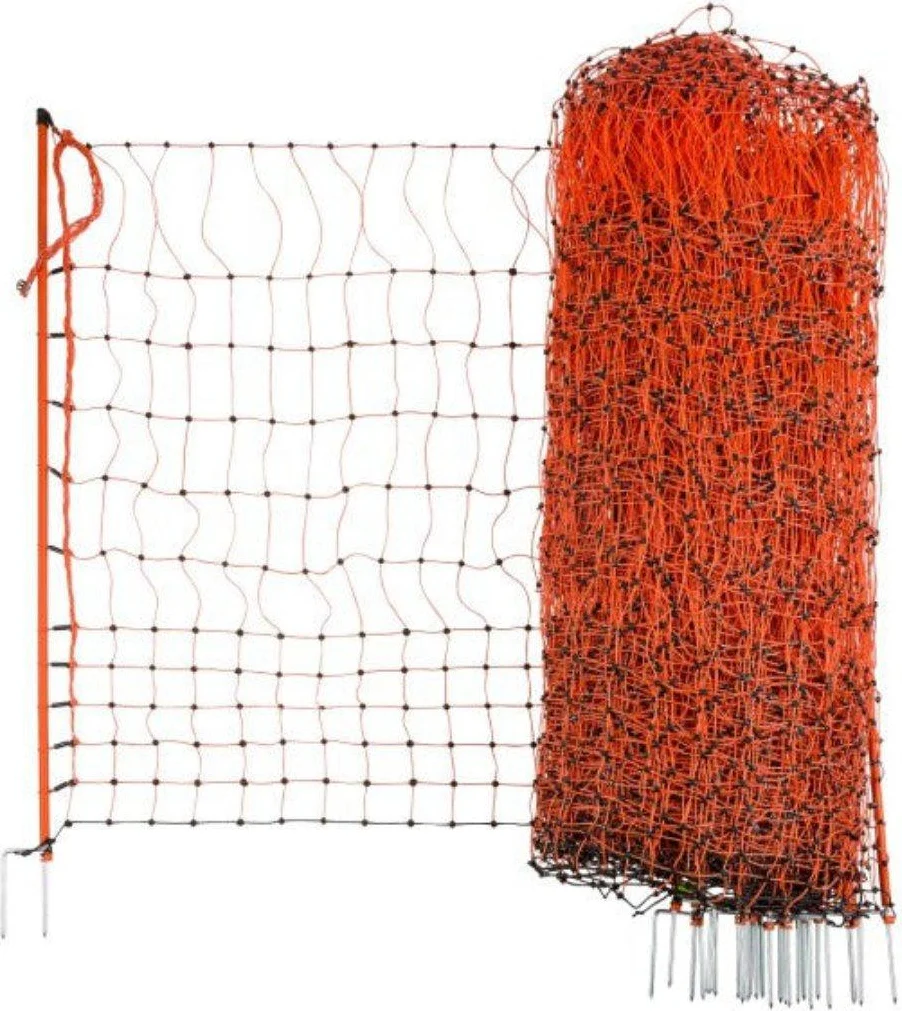 Villanypásztor háló szárnyasoknak NEXON, 2 tüskével, 106 cm magas