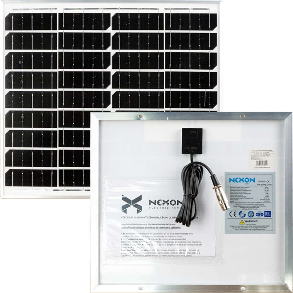 NEXON HeavyShock 20W Napelem panel
