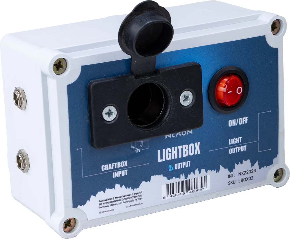 NEXON LIGHTBOX modul 3 kimenettel világítási rendszerhez