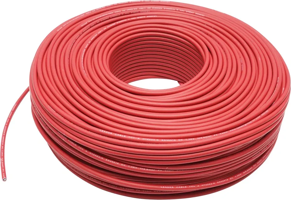 Napelemes kábel 6mm piros (méterre) – NEXON