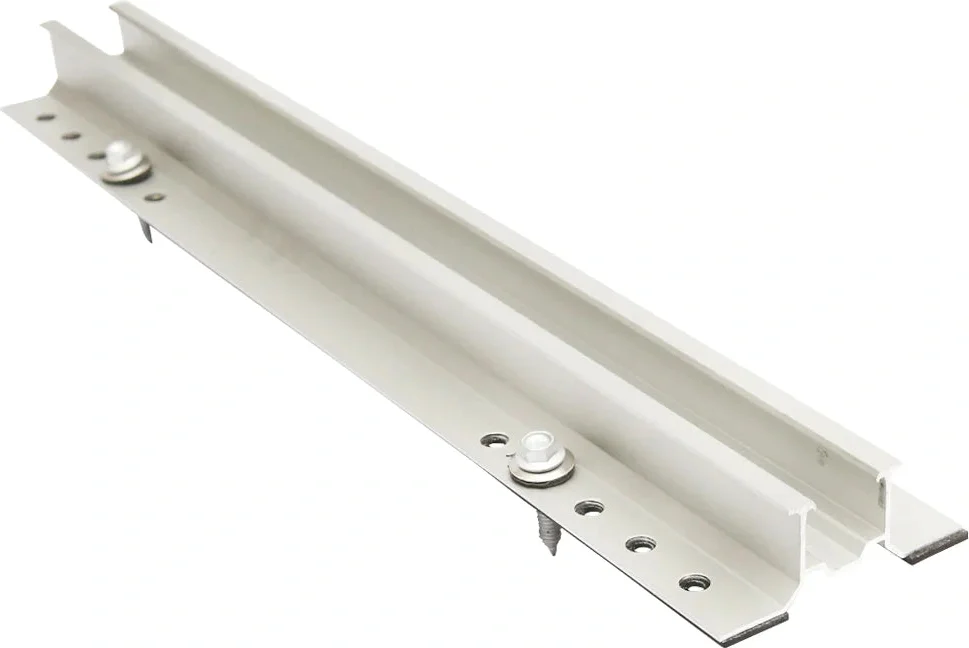 Mini napelem panel rögzítő sín - 385x26 mm