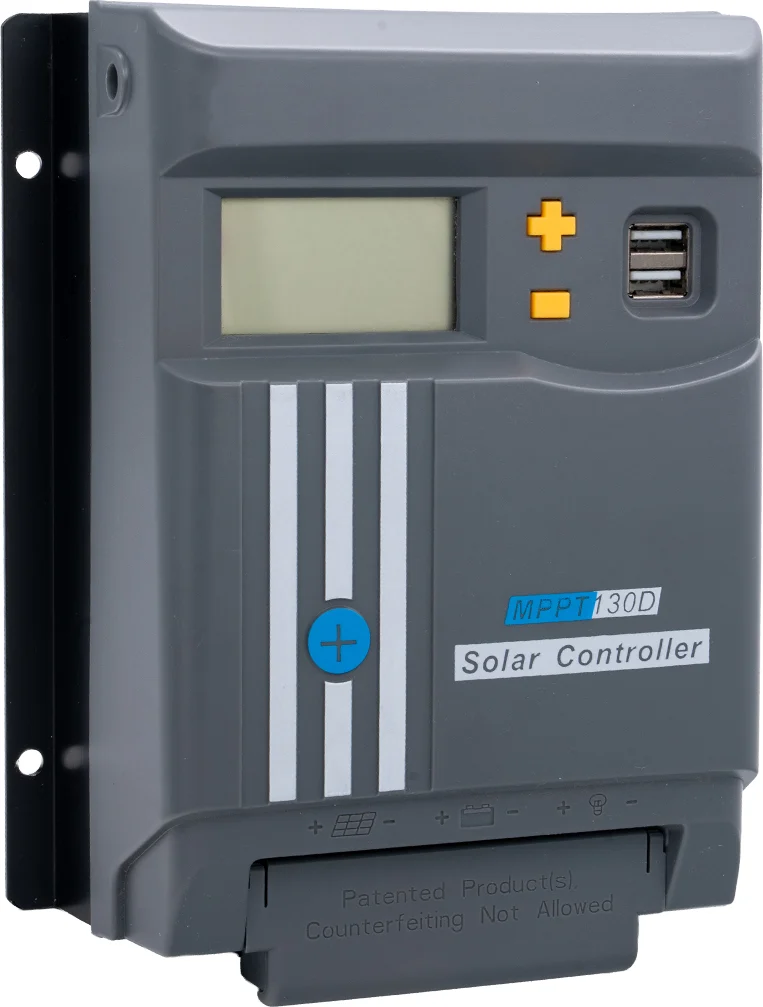 NEXON nepelem vezérlő MPPT 30A 12V/24V 2x USB porttal