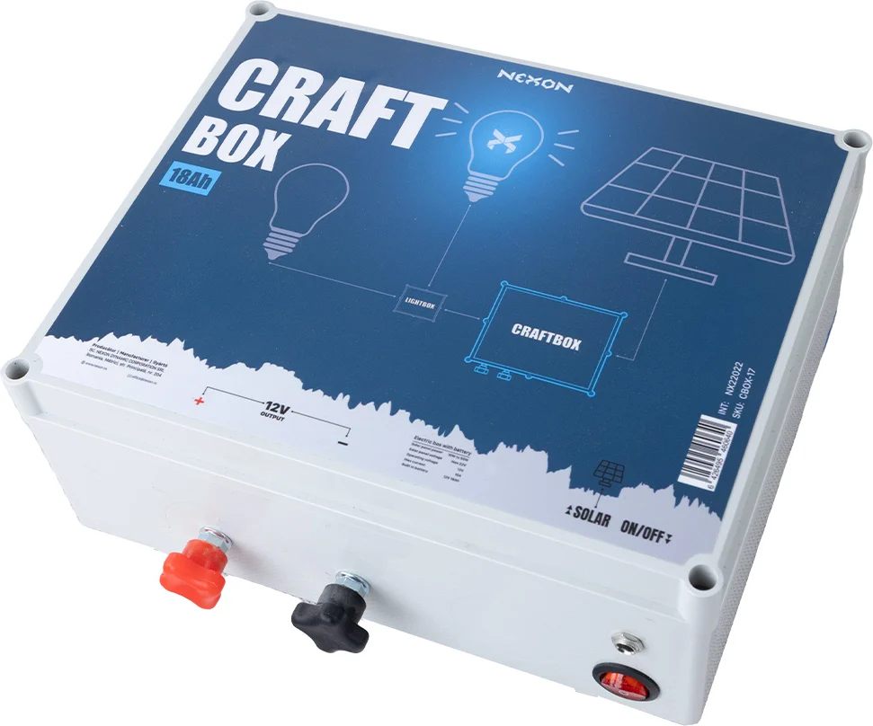 NEXON LIGHT CRAFTBOX 18Ah modul világítási rendszerhez