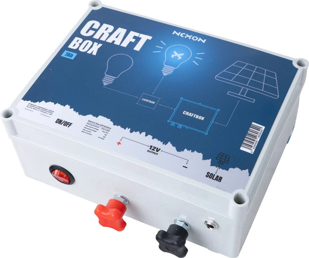 NEXON LIGHT CRAFTBOX 7Ah modul világítási rendszerhez