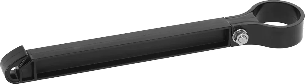 NEXON villanypásztor szigetelő Ø48 mm / Ø60 mm oszlophoz, 25 cm távtartóval