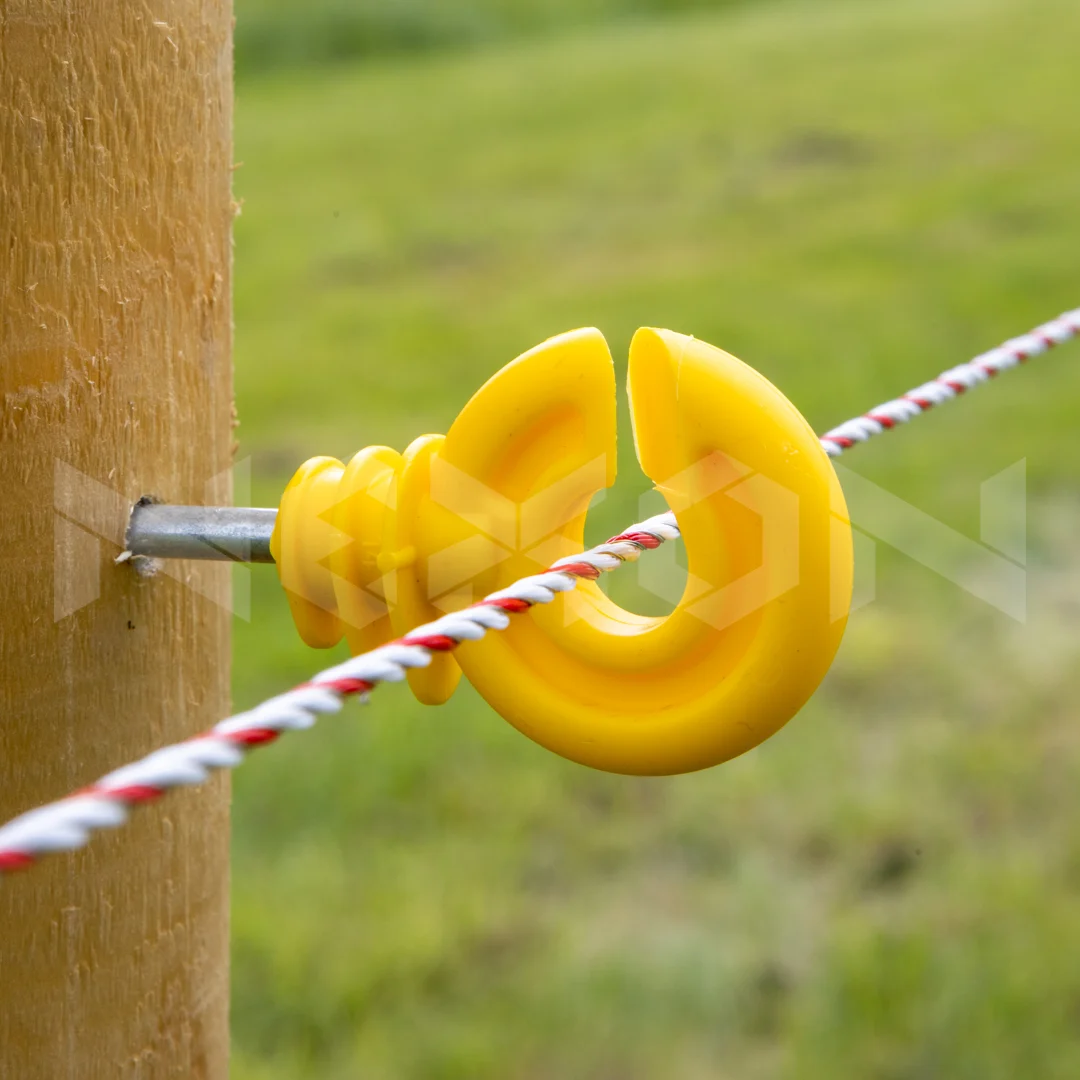 NEXON Sárga gyűrűs szigetelő villanypásztorhoz