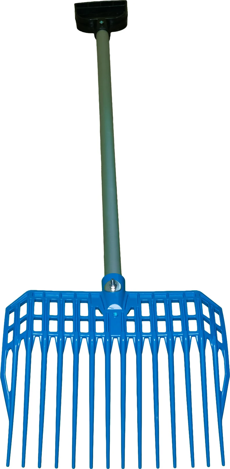 Mini kék trágyavilla gyerekeknek nyéllel