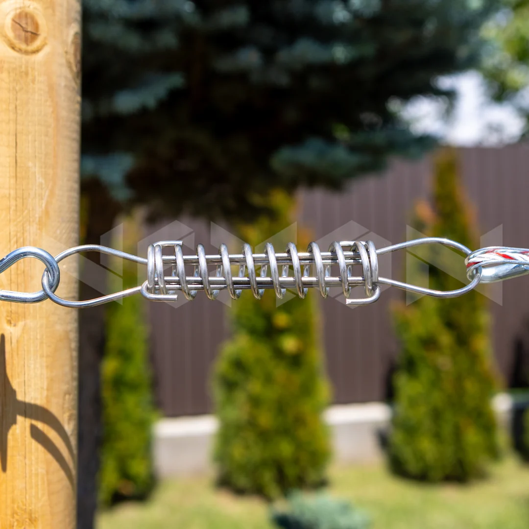 Rozsdamentes feszítőrugó 1.6mm-es huzalhoz