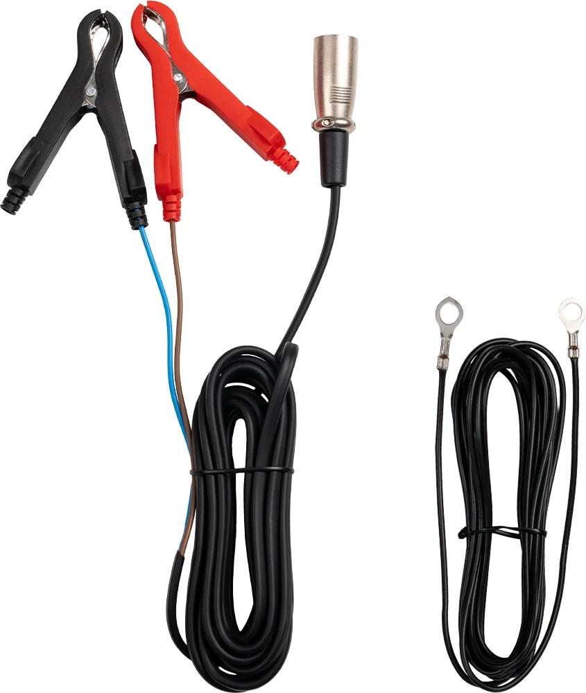 Kroki-XLR 3m tápkábel + földelő szett NEXON villanypásztorhoz