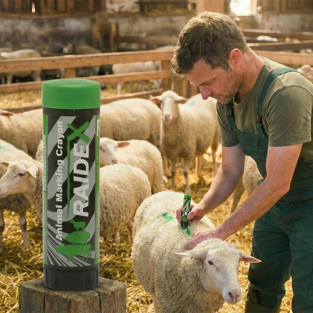 RAIDEX zöld állatjelölő ceruza