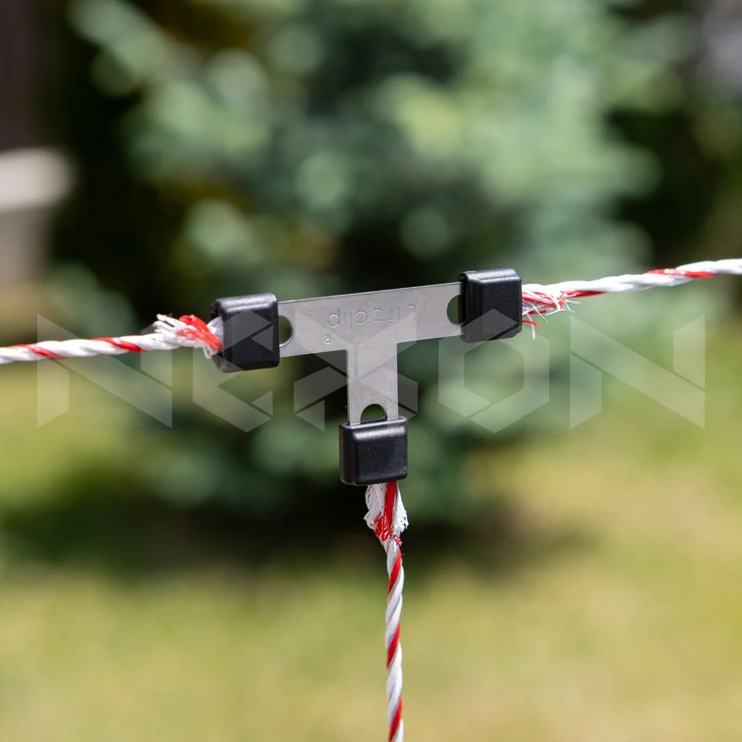 NEXON T csatlakozó villanypásztor zsinórhoz 3mm - 5 darabos szett