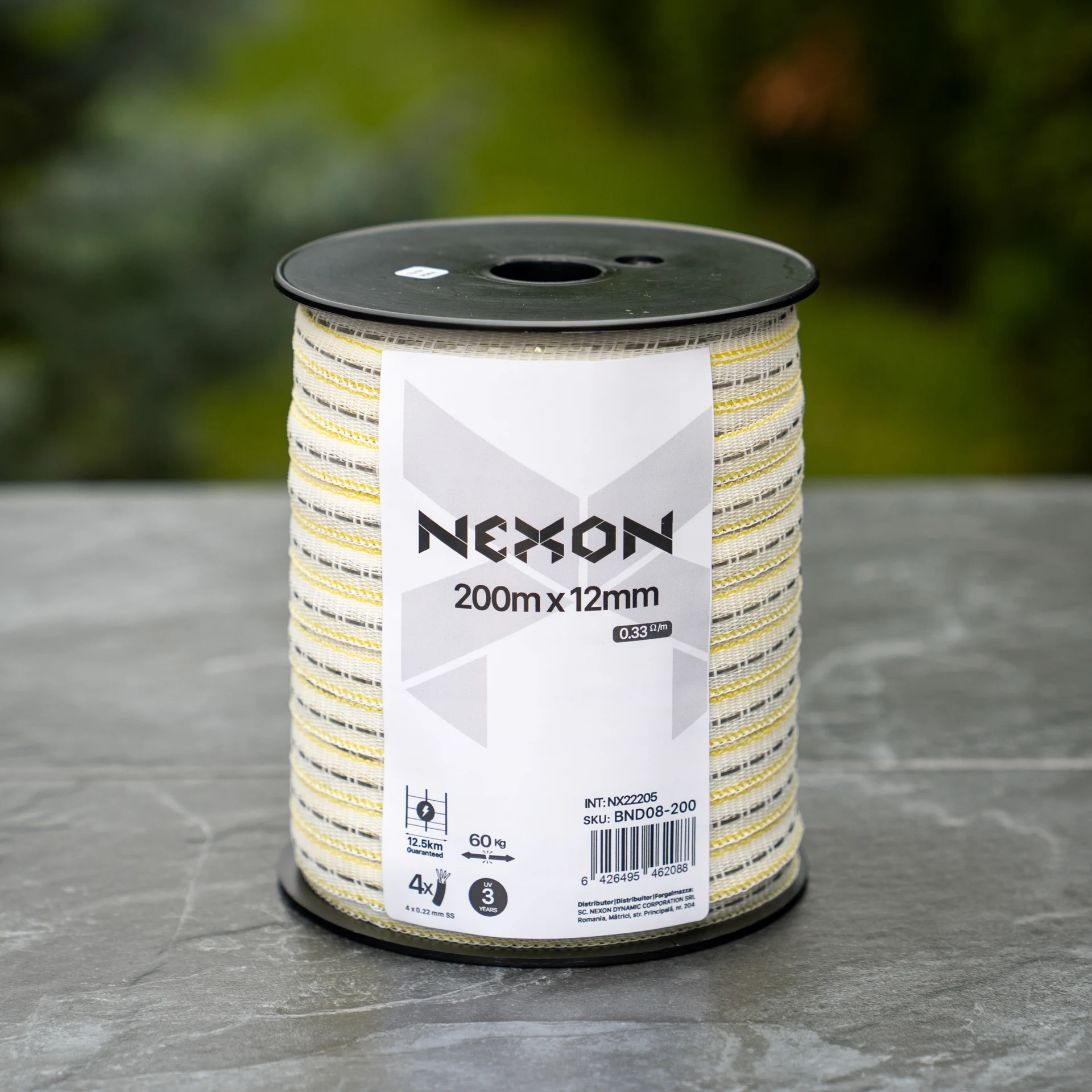 NEXON Professional Villanypásztor Szalag 200m 4 Szál 60kg