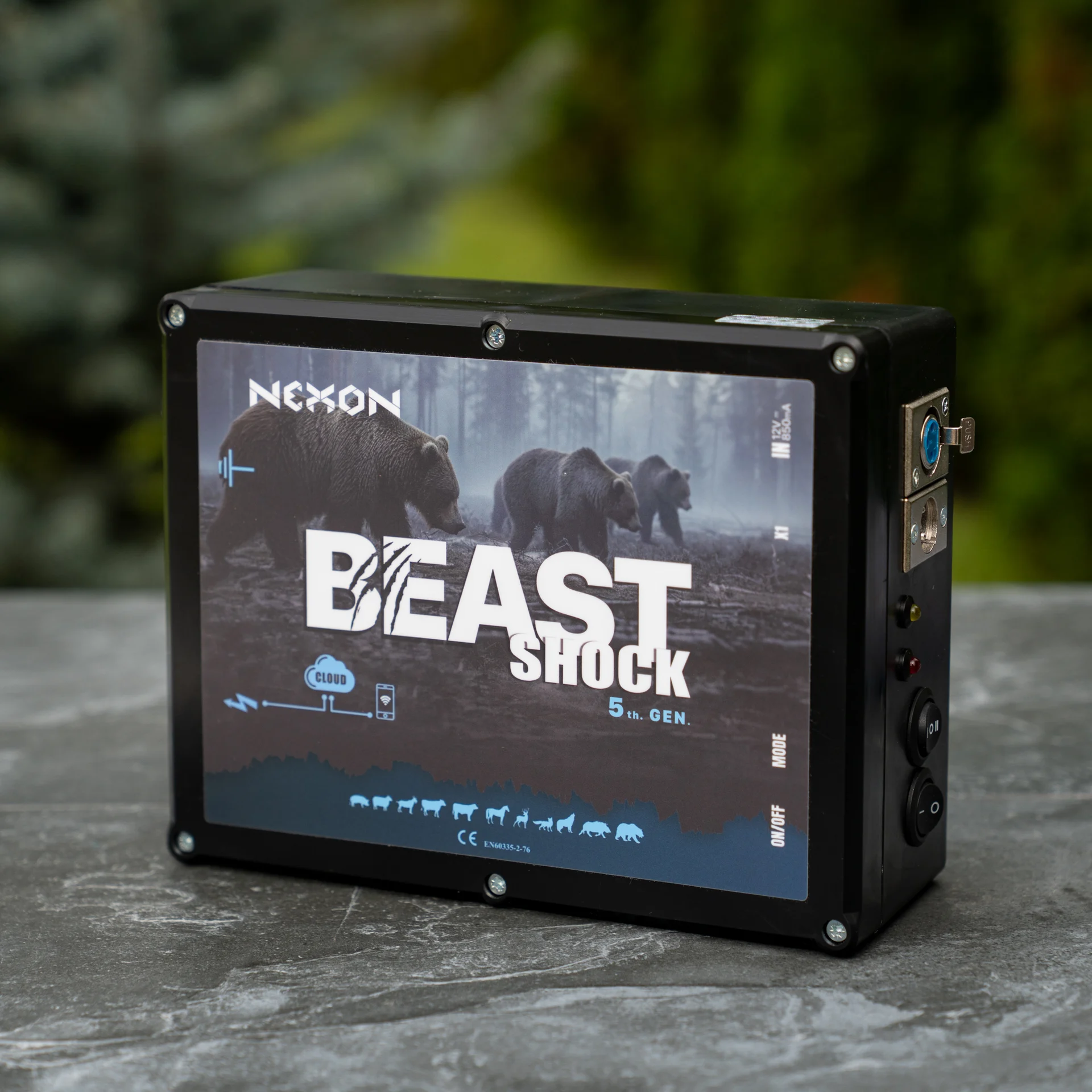 NEXON BeastShock 5th Gen 5.8J GPS villanypásztor készülék