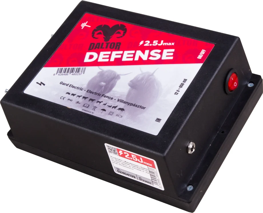 DALTOR DEFENSE 2.5J villanypásztor