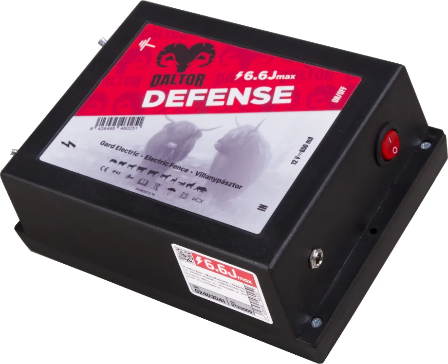 DALTOR DEFENSE 6.6J villanypásztor