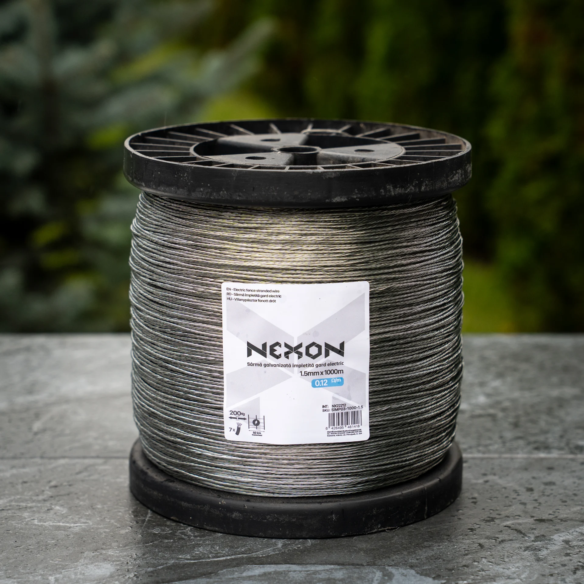 NEXON 1000 m 1.5 mm sodrott villanypásztor drót