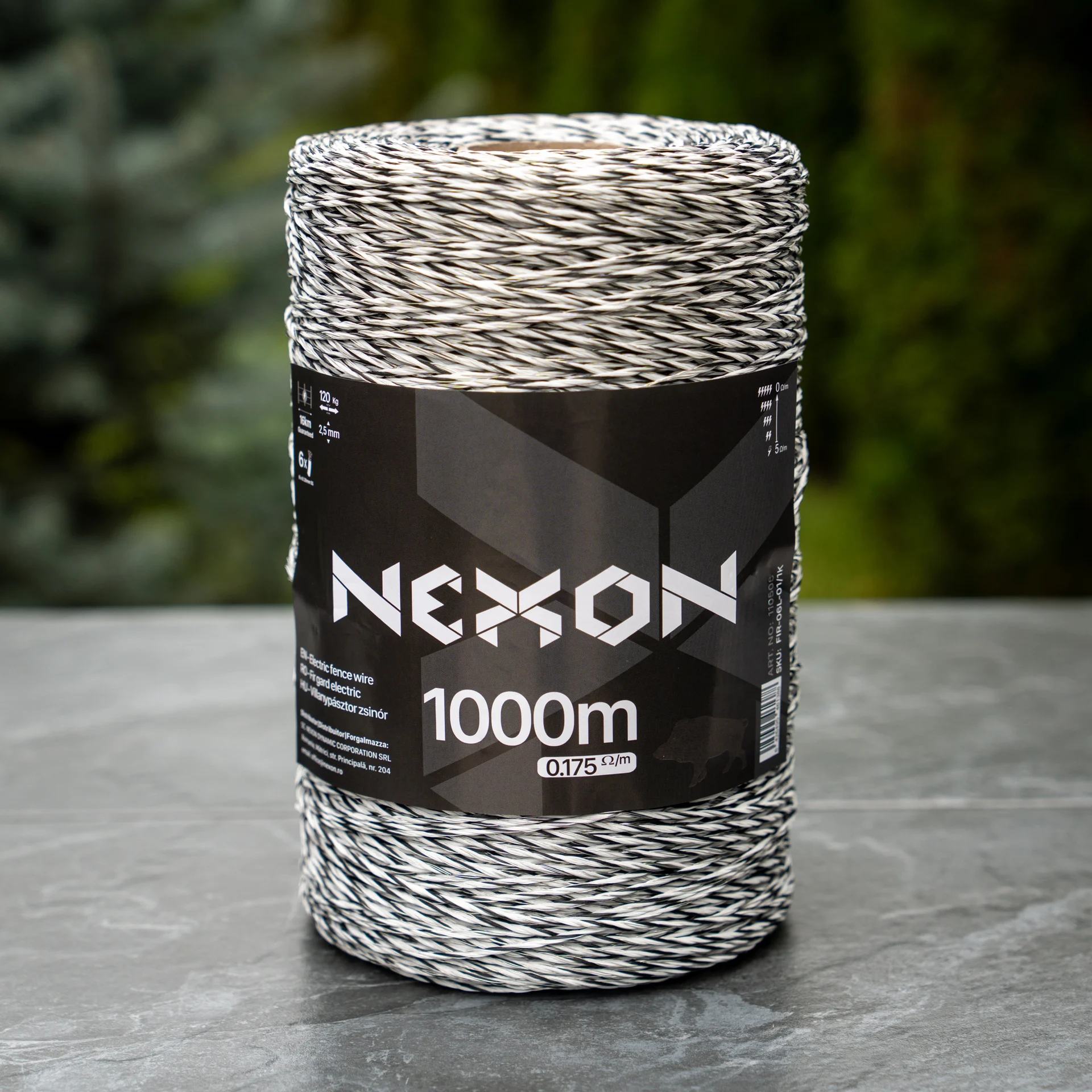 NEXON 1000 m 6 fémszál 120 kg villanypásztor zsinór
