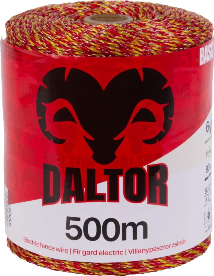 DALTOR BASIC zsinór 500m 6-fémszál 90kg