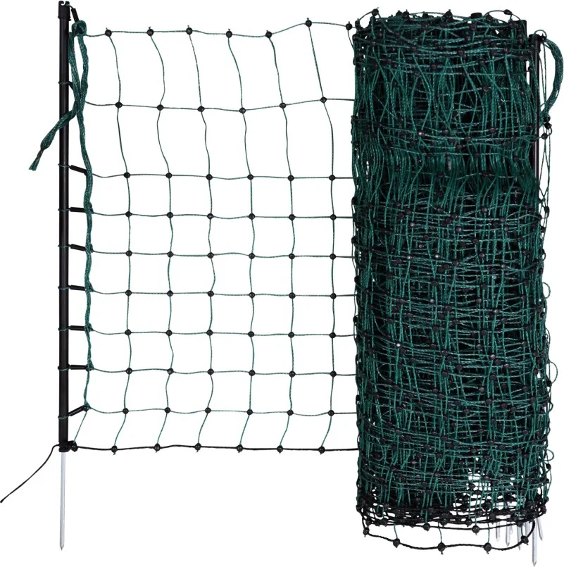 Elektromos nyúlháló 50 m x 65 cm zöld-fekete