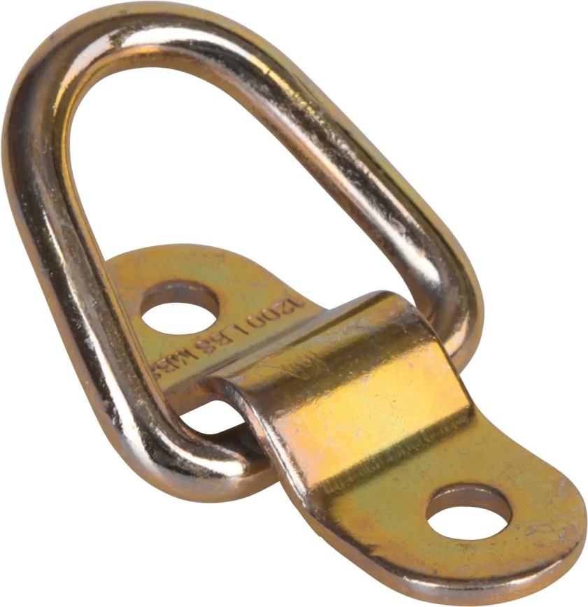 Rögzítő gyűrű füllel – 58 × 20 mm, horganyzott acél